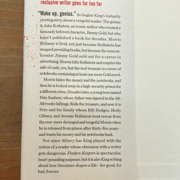 Stephen King 'Finders Keepers' Hardcover Book - Picture 10 of 16